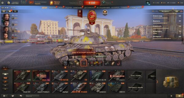 Аккаунт Мир Танков — 9 топов | FV215b (183), Super Conqueror, Progetto 65, FV217 Badger